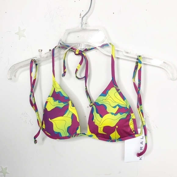 KORAL by llann Kugel floral bikini top - Picture 5 of 13